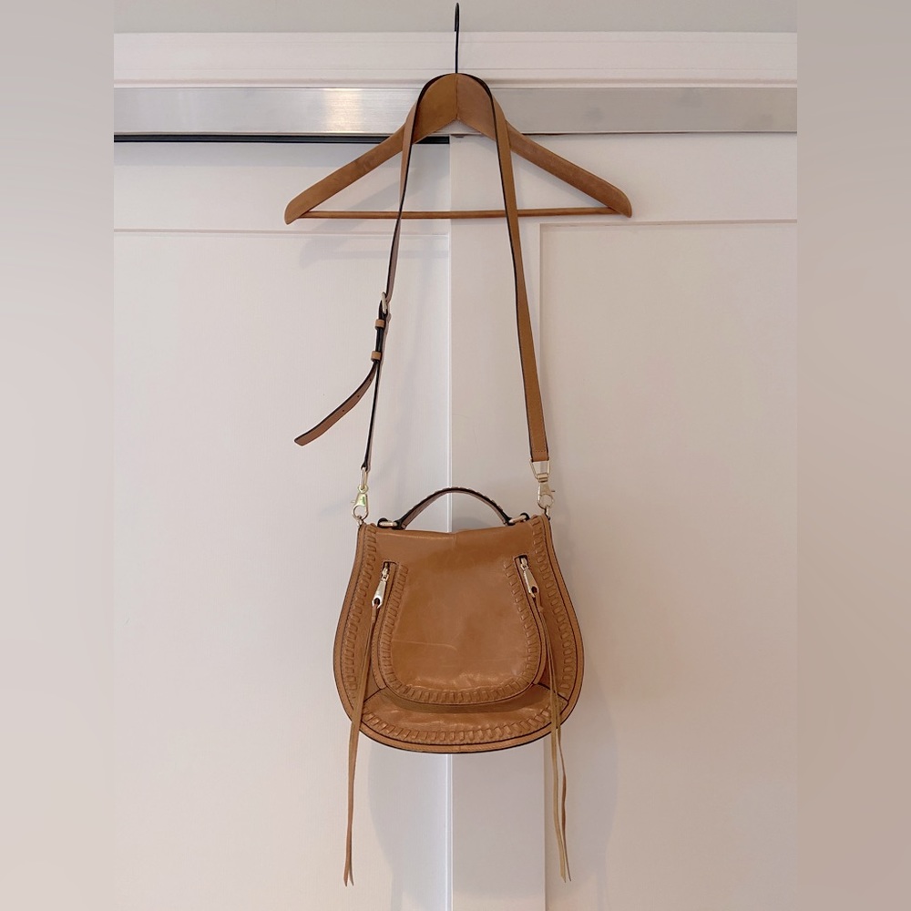 REBECCA MINKOFF Leather crossbody satchel